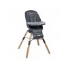 BabyGo Jídelní židlička CAROU 360° Grey