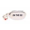 Ledvinka On The Go Teddy Off White - dvoreček
