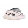 Ledvinka On The Go Teddy Off White - dvoreček