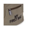 Childhome Dětský batoh My First Bag Canvas Khaki