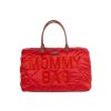 Childhome Přebalovací taška Mommy Bag Puffered Red- VÝPRODEJ DVOREČEK