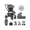Easywalker Set JIMMEY XXL Iris Grey s příslušenstvím