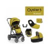 Oyster 3 Luxusní set 6 v 1 MUSTARD (CITY GREY rám) 2022 kočár + hl.korba + autosedačka + adaptéry + fusak + taška