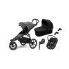 Thule SET C1 Urban Glide 2 GREY MELANGE + CORAL360  (kočár+korba + autosedačka Coral360+báze+adaptér)