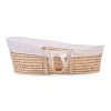 Childhome Košík pro miminko Natural + matrace + potah Jersey Off White - VÝPRODEJ DVOREČEK
