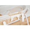 Childhome Košík pro miminko Natural + matrace + potah Jersey Off White - VÝPRODEJ DVOREČEK