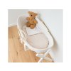 Childhome Košík pro miminko Natural + matrace + potah Jersey Off White - VÝPRODEJ DVOREČEK