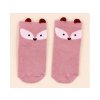 Attipas Bambusové ponožky FOX PINK, vel. M (126-155 mm)
