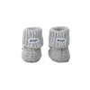 Lodger Slipper Knit Steel 0 - 6 měsíců