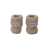 Lodger Slipper Knit Beige 0 - 6 měsíců