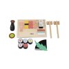 TRYCO Dřevěný  Sushi Set - VÝPRODEJ DVOREČEK