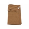 Meyco deka do kočárku/kolébky Mini Knots 75x100 cm toffee