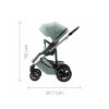 Britax Römer SET 2v1 kočárek Smile 5Z + hluboká korba, Fossil Grey