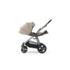 Oyster 3 sportovní kočárek s pláštěnkou BUTTERSCOTCH/GUN METAL 2023