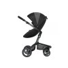 Mima Xari kočárek - sedák s korbou a startovní sadou London Black + podvozek GRAPHITE GREY