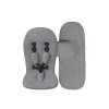 Mima Xari kočárek - sedák s korbou a startovní sadou London Black + podvozek GRAPHITE GREY