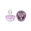 BIBS Dudlíky LIBERTY DE LUX SILIKON Violet Sky/Mauve 2ks, one size