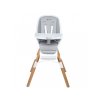 BabyGo Jídelní židlička CAROU 360° White
