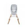 BabyGo Jídelní židlička CAROU 360° White