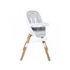 BabyGo Jídelní židlička CAROU 360° White