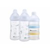 Bebeconfort Sada kojeneckých lahví Emotion Physio 270ml 0-12m+ White 2 ks + dávkovač +