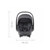 Britax Römer SET Autosedačka Baby-Safe Core + Baby-Safe Core Base, Frost Grey