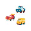 B-Toys Mini autíčka na setrvačník Mini Wheeee-ls! Školní bus