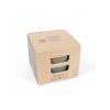 DanToy Tiny Bio misky Olive/Mocca 2ks 0m+