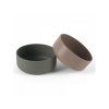 DanToy Tiny Bio misky Olive/Mocca 2ks 0m+