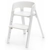 stokke steps chair bundle white oak white 64