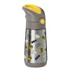 B.BOX Termoska na pití s brčkem 350 ml - Batman