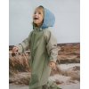 LEOKID Softshell overal Color Block Wood Sage vel. 12 - 18 měsíců (vel. 80)