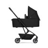 Joolz Aer2 Cot Side View Space Black 2