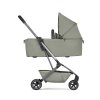 Joolz Aer2 Cot Side View Sage Green 2