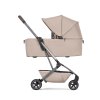 Joolz Aer2 Cot Side View Sandy Taupe