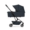 Joolz Aer2 Cot Side View Dark Navy Blue