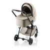 Britax Römer SET 4v1 kočárek Rio + hluboká korba + autosedačka Baby-Safe PRO + Vario Base 5Z Style, Teak