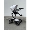 Mima Xari kočárek 3G Graphite grey + sedák Argento + pláštěnka