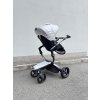 Mima Xari kočárek 3G Graphite grey + sedák Argento + pláštěnka