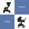 Zopa Pláštěnka na kočárek univerzální exclusive, Black