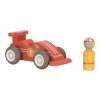 Little Dutch Závodní autíčka na setrvačník dřevěná