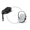 cybex set baze base g sirona gi isize fog grey