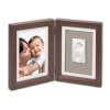Dřevěný rámeček pro otisk My Baby Touch Simple Brown - VÝPRODEJ DVOREČEK