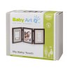 Dřevěný rámeček pro otisk My Baby Touch Double Brown - VÝPRODEJ DVOREČEK