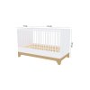 Lumina White 140x70 bed méret
