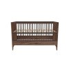 32107 1 detska postylka nest walnut 140x70 orech masiv s vestavenou zabranou prestavitelna na postel junior