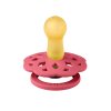 bibs boheme pacifier coral round
