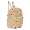 STUDIO NOOS Teddy Hearts Midi Backpack - batoh l Ecru Hearts