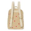 STUDIO NOOS Teddy Hearts Midi Backpack - batoh l Ecru Hearts