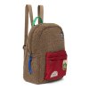 STUDIO NOOS Teddy Midi Backpack - batůžek l Brown/Burgury